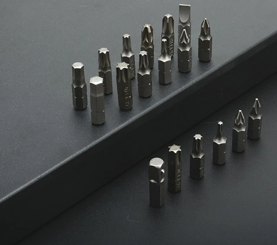 50pcs Set Rainbow Batch Head Sleeve Magic Box Screwdriver 6.3mm Strong Magnetic Batch Head Screwdriver Head Household Tool Set suppliers